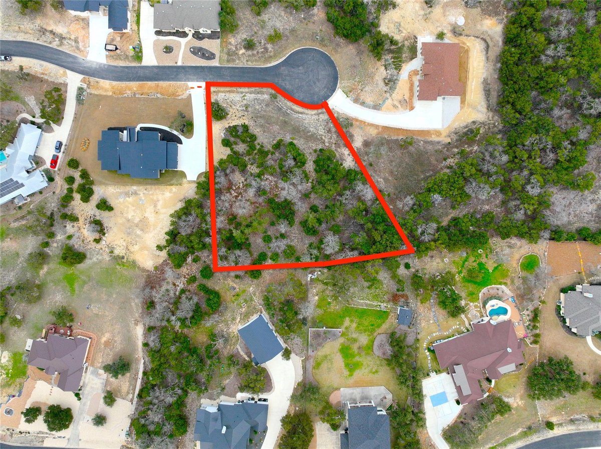 View 615 Caballo TRL in Ensenada Shores At Canyon Lake 615 Caballo TRL - front exterior - Luxury lot in Ensenada Shores At Canyon Lake, Canyon Lake, TX
