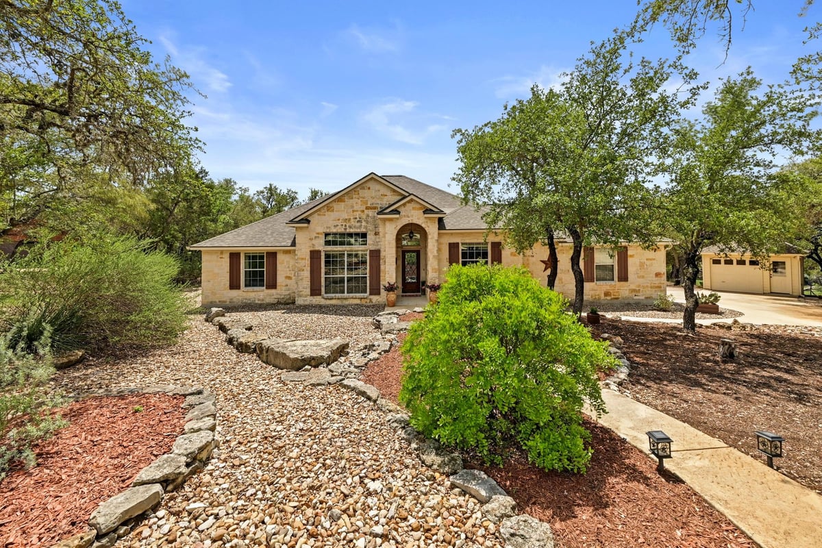 View 615 Mountain Crest Dr in Mountain Crest Unit 1 615 Mountain Crest Dr - property photo 1 - Luxury home in Mountain Crest Unit 1, Wimberley, TX