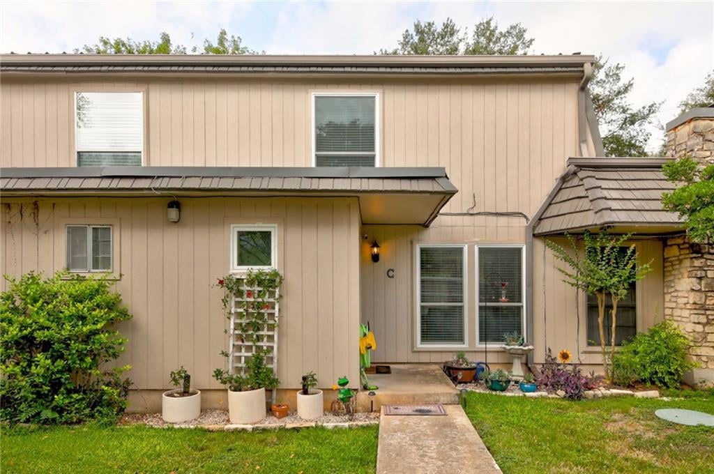 View 616 Castle Ridge Rd Unit #C in Westlake Condo 616 Castle Ridge Rd Unit #C - front exterior - Luxury home in Westlake Condo, Austin, TX