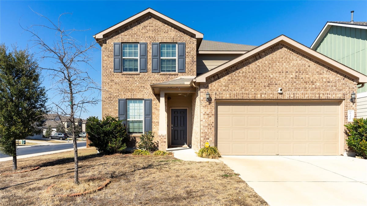 View 620 English Oak St in Carlson Place Ph E 620 English Oak St - front exterior - Luxury home in Carlson Place Ph E, Georgetown, TX