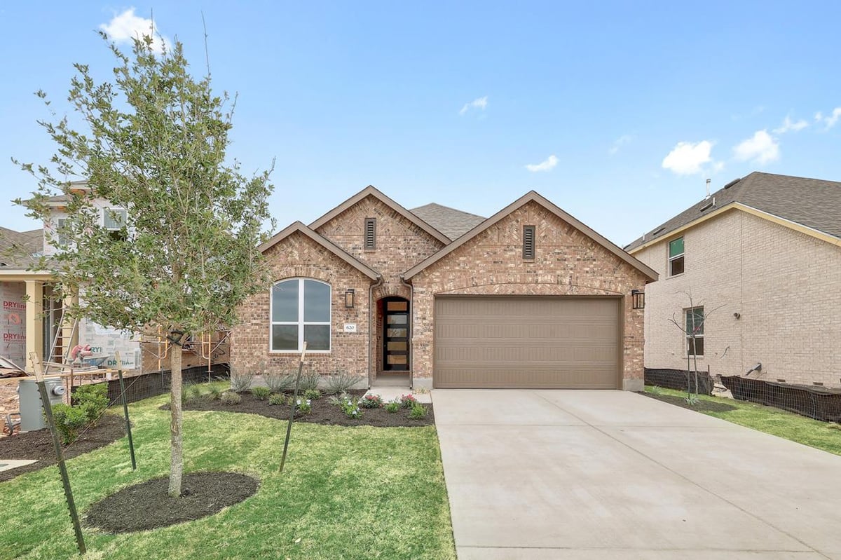 View 620 High Summit Dr in Wolf Ranch 620 High Summit Dr - front exterior - Luxury home in Wolf Ranch, Georgetown, TX