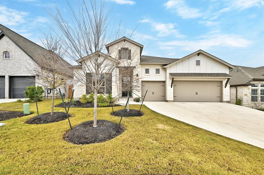 View 6200 Fadden RD in Sweetwater Ranch 6200 Fadden RD - front exterior - Luxury home in Sweetwater Ranch, Austin, TX