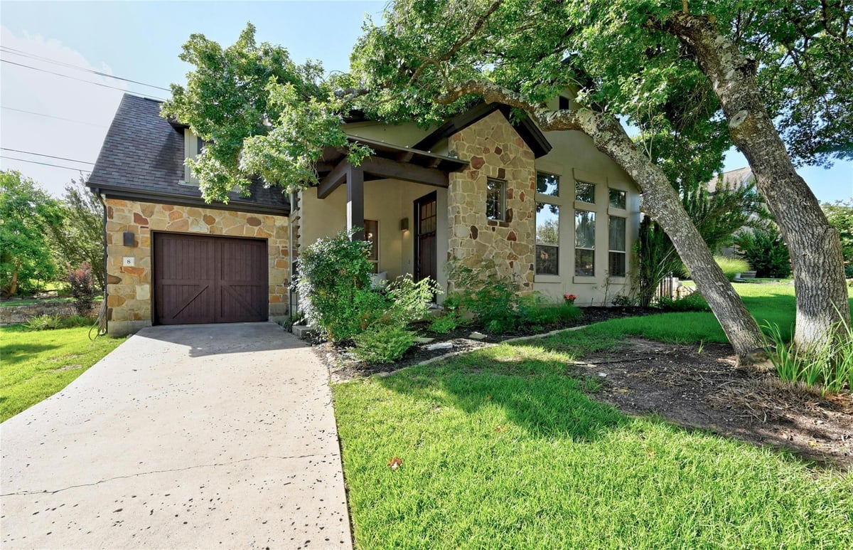 View 6201 River Place Blvd Unit #8 in Ranch At River Place Condomini 6201 River Place Blvd Unit #8 - front exterior - Luxury home in Ranch At River Place Condomini, Austin, TX