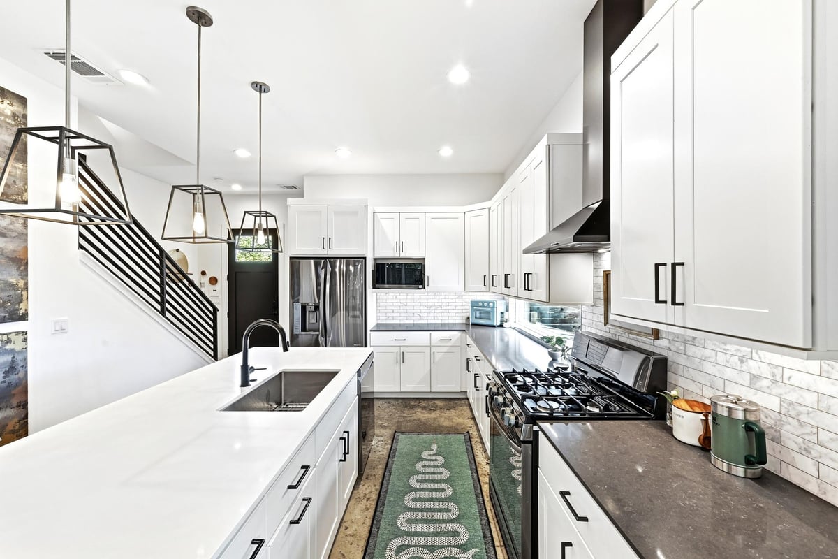 View 6202 Hickman Ave Unit #A in Hickman Terrace 6202 Hickman Ave Unit #A - front exterior - Luxury home in Hickman Terrace, Austin, TX