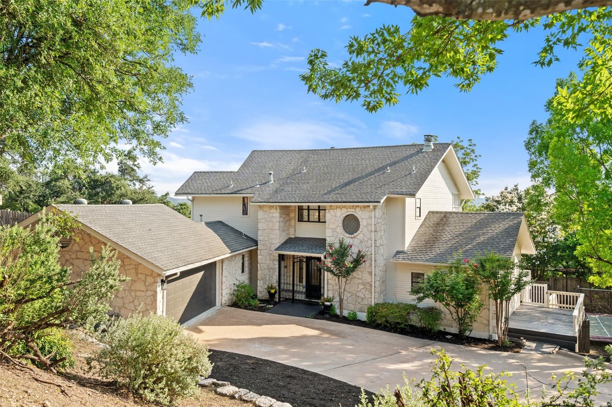 View 6203 Augusta National DR in Lost Creek Sec 02 6203 Augusta National DR - front exterior - Luxury home in Lost Creek Sec 02, Austin, TX