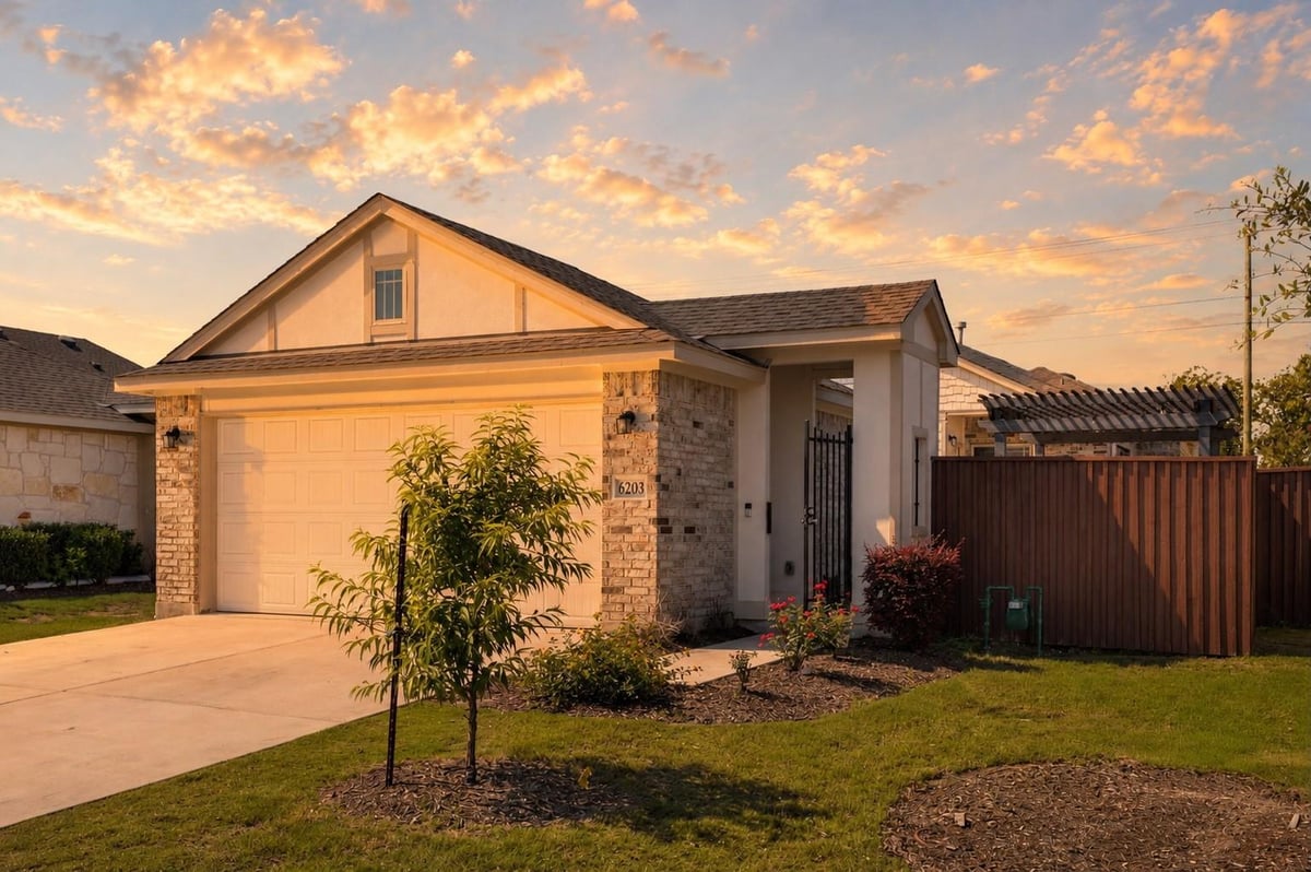 View 6203 Principale DR in Sorento 6203 Principale DR - front exterior - Luxury home in Sorento, Pflugerville, TX