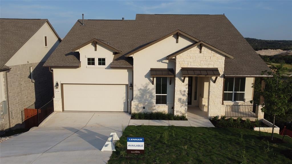 View 6208 Cuchara Bnd in Sweetwater 6208 Cuchara Bnd - front exterior - Luxury home in Sweetwater, Austin, TX