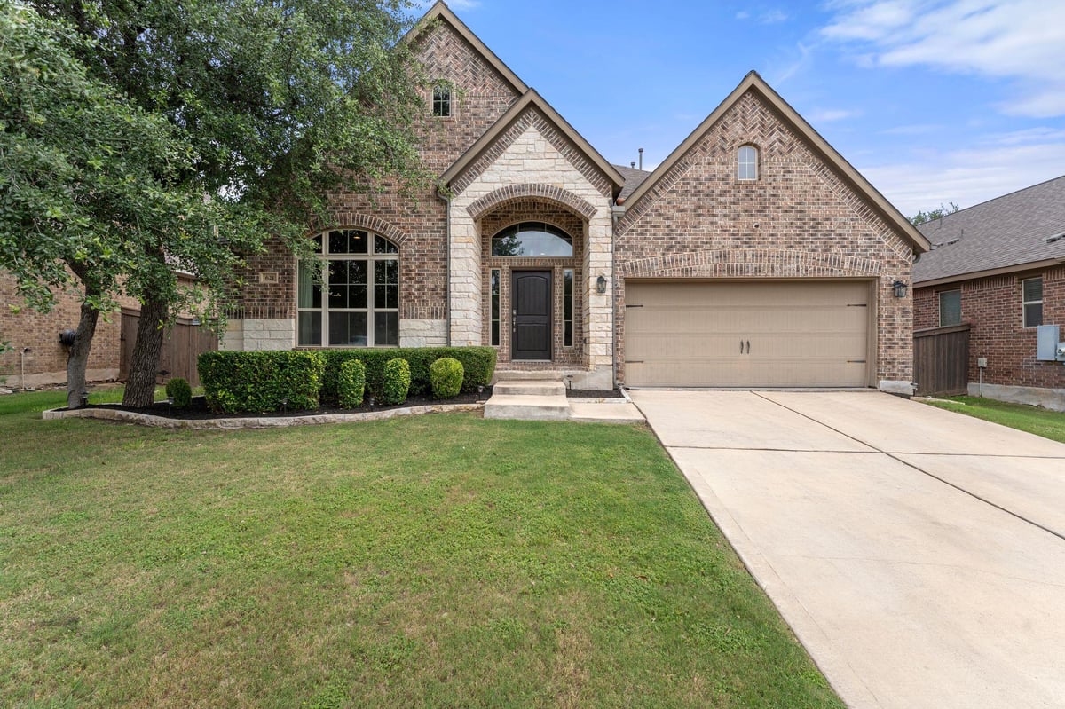 View 621 Judge Fisk DR in Bryson 621 Judge Fisk DR - front exterior - Luxury home in Bryson, Leander, TX