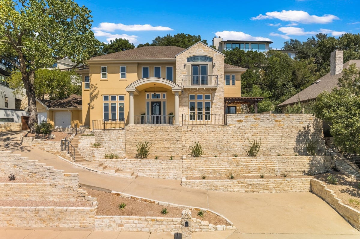 View 6213 Ledge Mountain DR in Northwest Hills Sec 12 6213 Ledge Mountain DR - front exterior - Luxury home in Northwest Hills Sec 12, Austin, TX