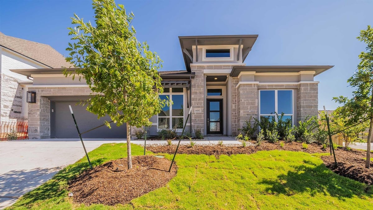 6217 Sontag Dr - front exterior - Luxury home in Sweetwater, Austin, TX