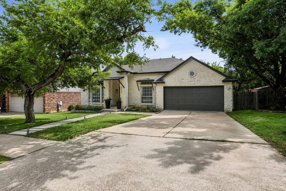 View 6220 Harrogate Dr in Enclave At Sierra Vista 6220 Harrogate Dr - front exterior - Luxury home in Enclave At Sierra Vista, Austin, TX
