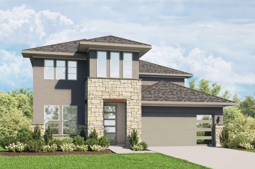 624 Breeze Hollow LN - front exterior - Luxury home in Oaks at San Gabriel, Georgetown, TX