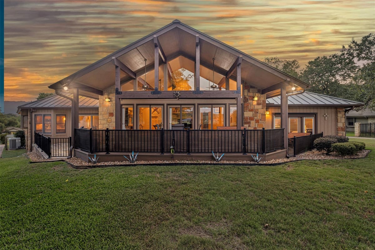 624 Hi Stirrup - front exterior - Luxury home in Horseshoe Bay Proper, Horseshoe Bay, TX