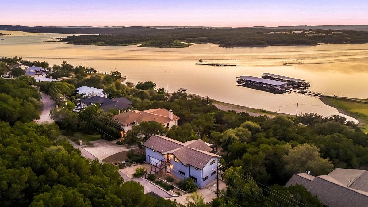 View 6300 Lakeshore DR in Lago Vista 6300 Lakeshore DR - property photo 1 - Luxury home in Lago Vista, Lago Vista, TX
