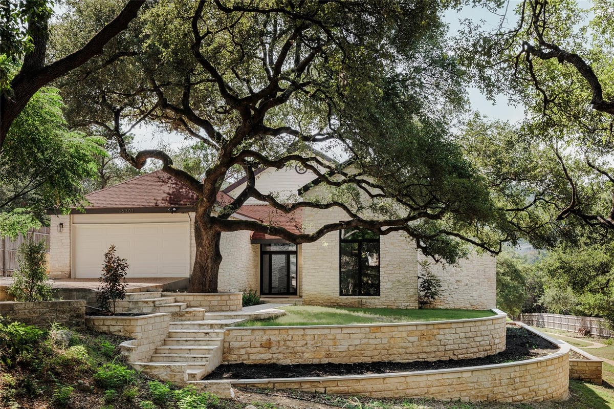 View 6301 Mountain Park CV in Parkhill 6301 Mountain Park CV - front exterior - Luxury home in Parkhill, Austin, TX