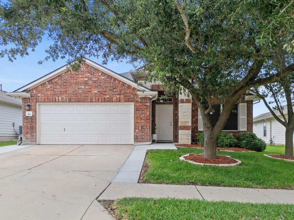 View 631 Reliance DR in Meadow Park Sec 1A 631 Reliance DR - front exterior - Luxury home in Meadow Park Sec 1A, Buda, TX