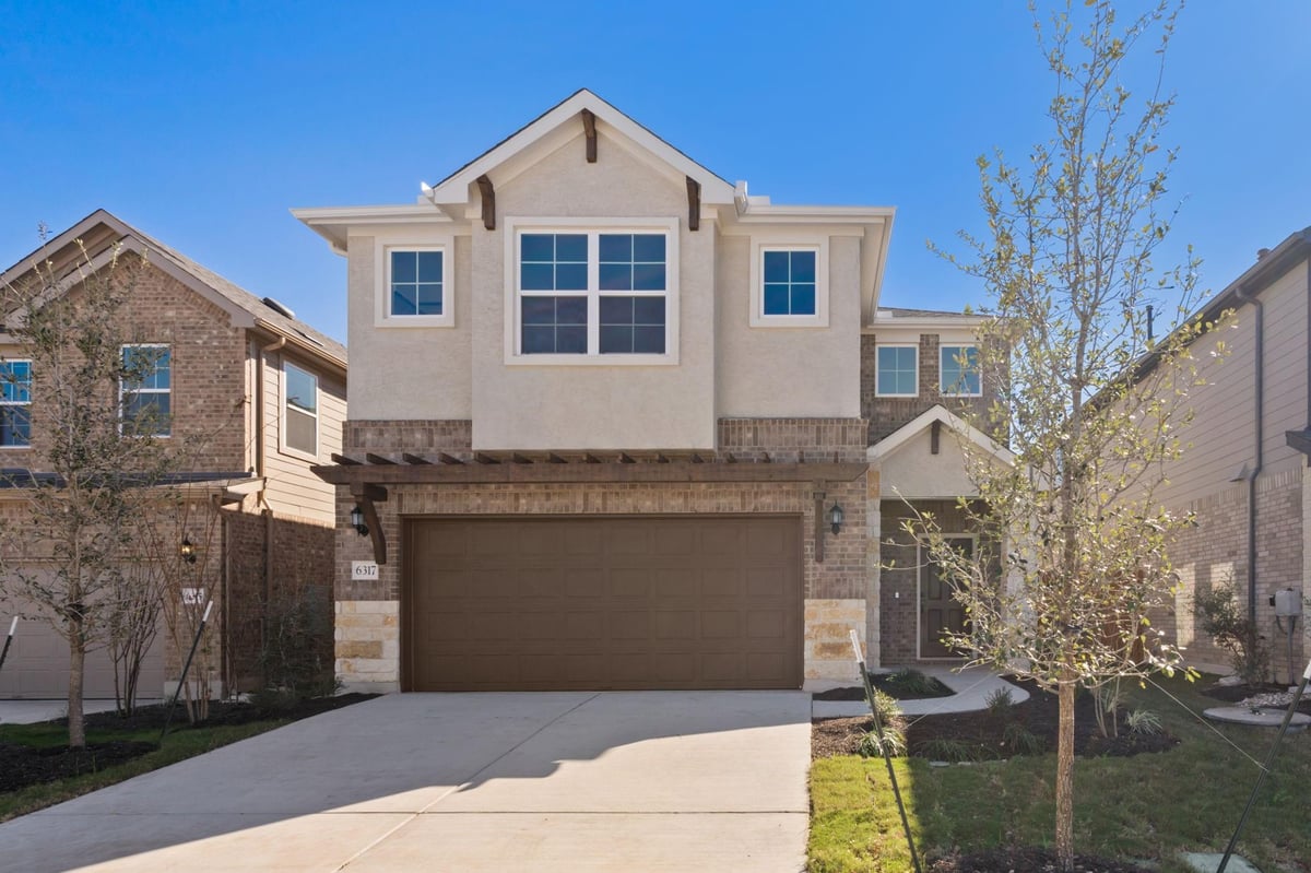 View 6317 Leftwich CV in Sweetwater 6317 Leftwich CV - front exterior - Luxury home in Sweetwater, Austin, TX
