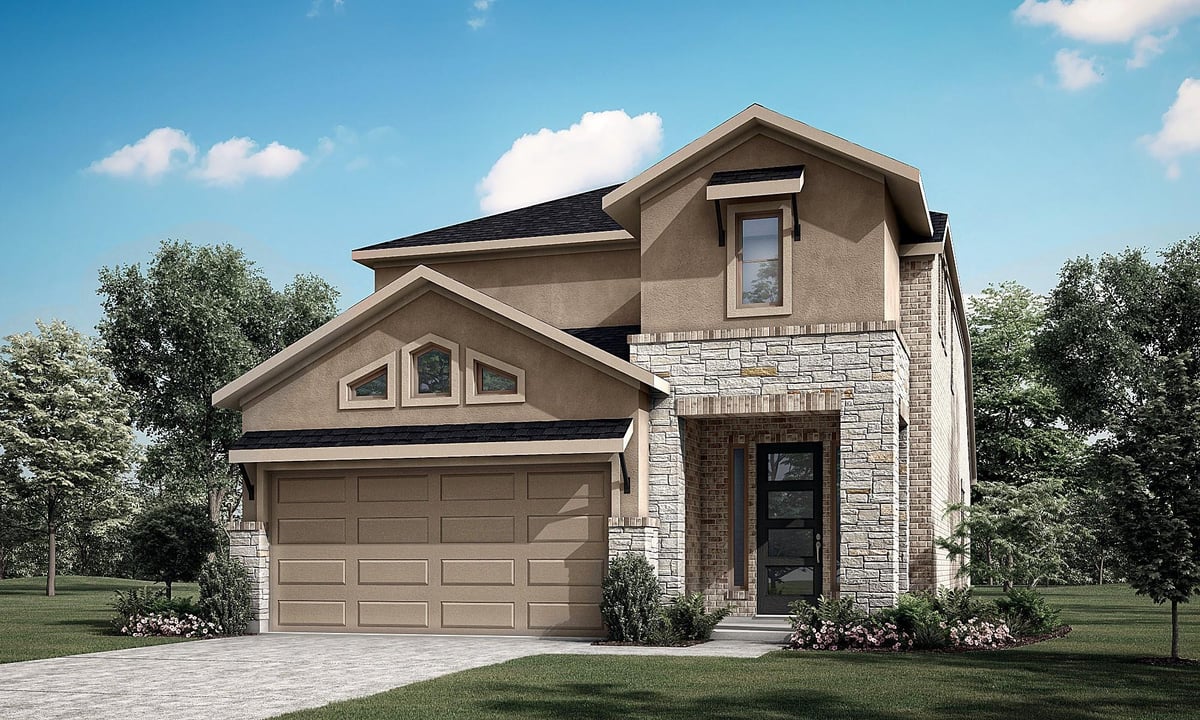 View 6318 Leftwich CV in Sweetwater 6318 Leftwich CV - front exterior - Luxury home in Sweetwater, Austin, TX