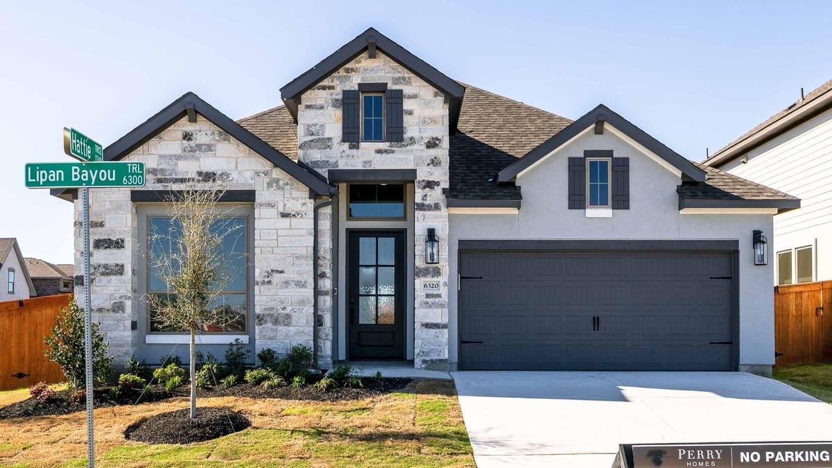 View 6320 Lipan Bayou TRL in Sweetwater 6320 Lipan Bayou TRL - front exterior - Luxury home in Sweetwater, Austin, TX