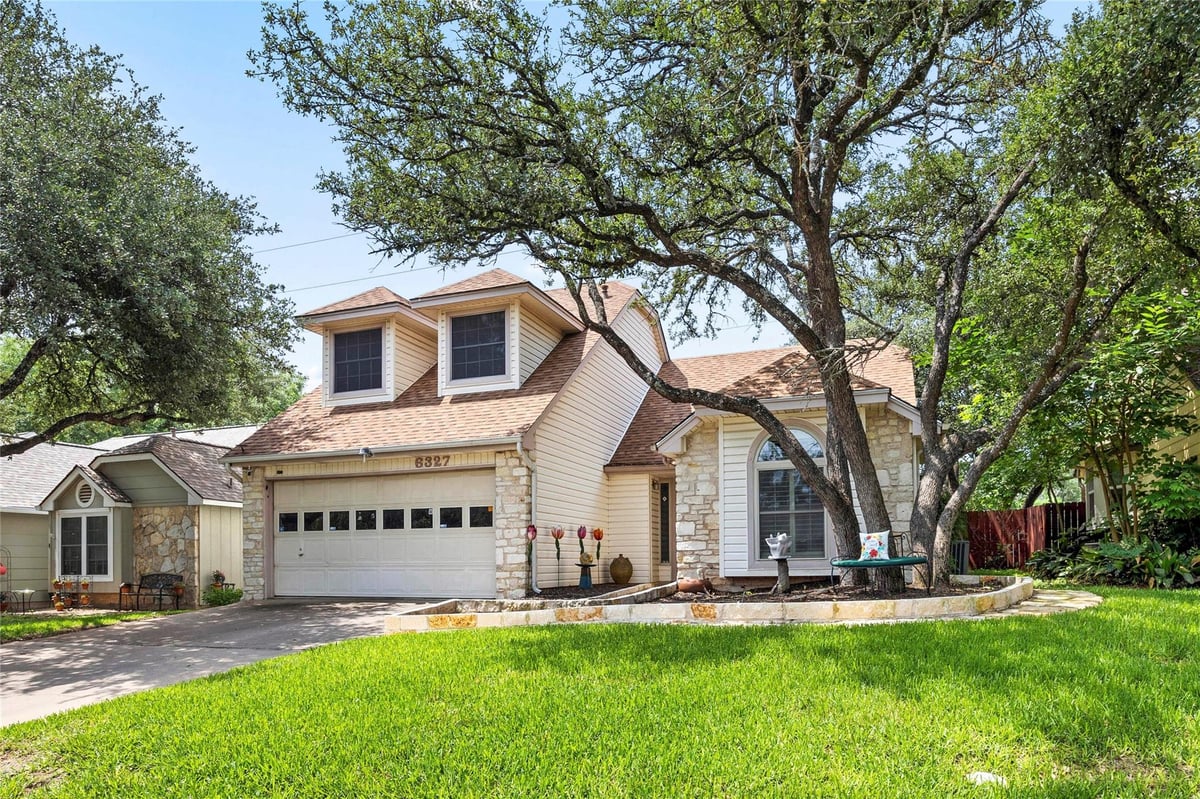 View 6327 Avery Island Ave in Milwood 6327 Avery Island Ave - front exterior - Luxury home in Milwood, Austin, TX