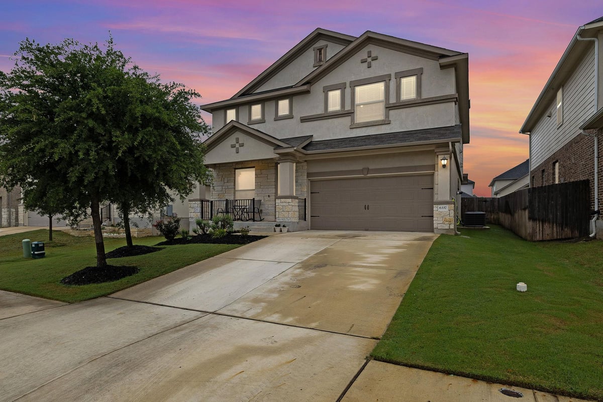 View 6337 Turin Ln in Siena 6337 Turin Ln - front exterior - Luxury home in Siena, Round Rock, TX