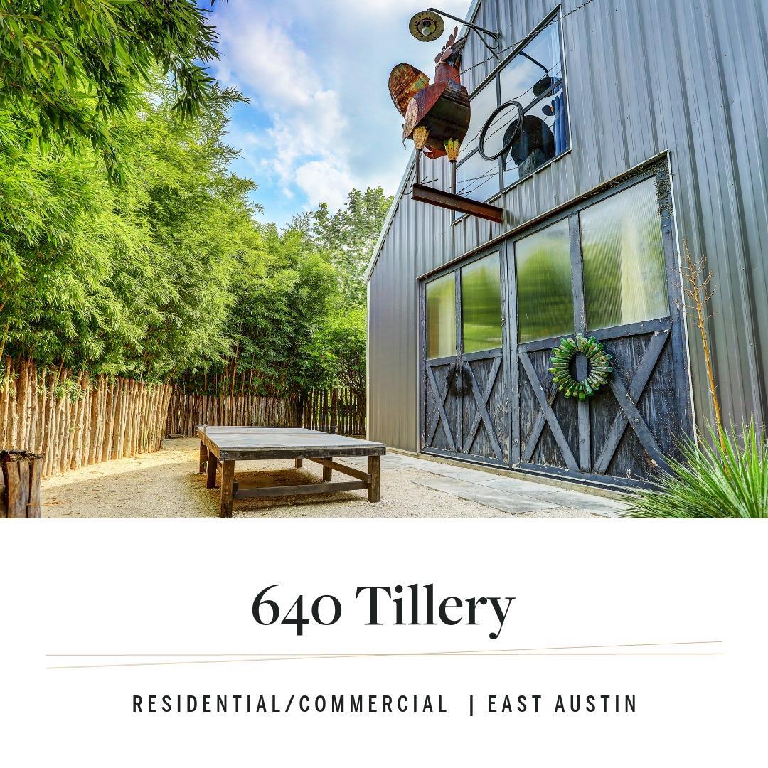 View 640 Tillery St in Division A 640 Tillery St - other with property marketing graphic - Luxury home in Division A, Austin, TX