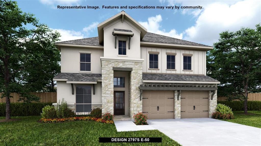 View 6401 Empresa Dr in Sweetwater 6401 Empresa Dr - front exterior - Luxury home in Sweetwater, Austin, TX
