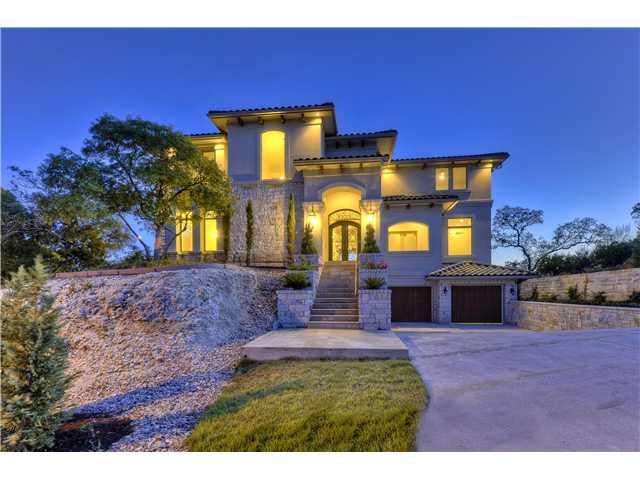 View 6401 W Courtyard DR in Shepherd Mountain Ph 02 6401 W Courtyard DR - front exterior - Luxury home in Shepherd Mountain Ph 02, Austin, TX