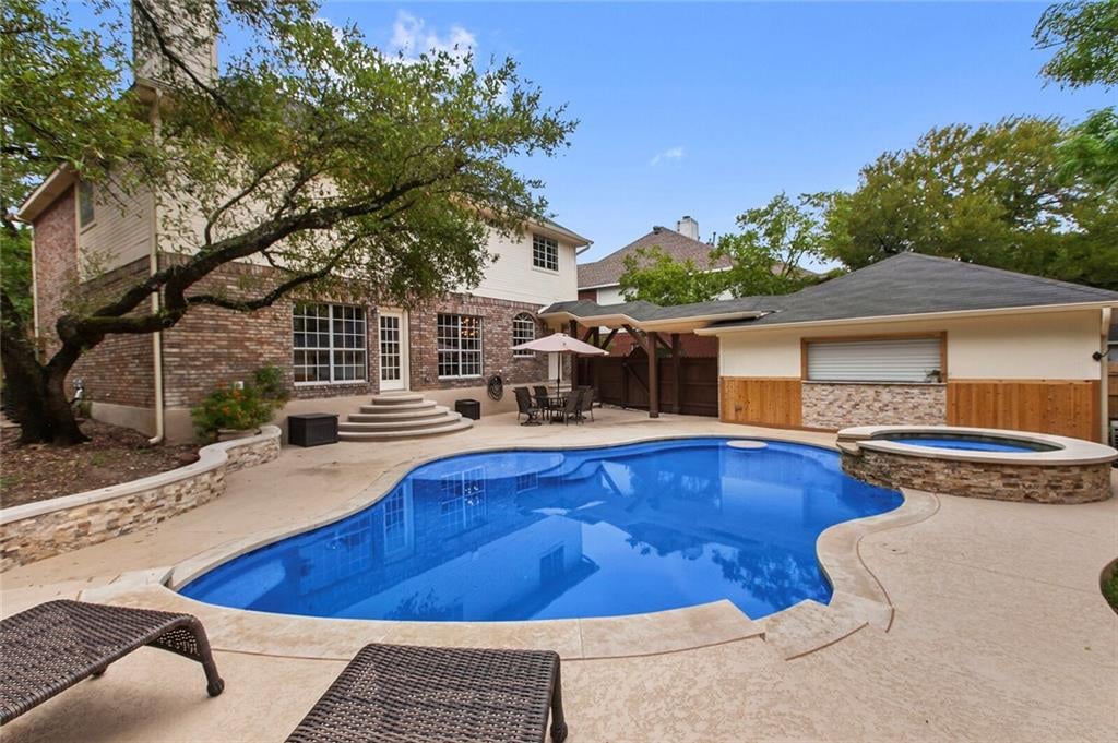 View 6406 Needham Ln in Circle C Ranch Ph B Sec 02 6406 Needham Ln - front exterior - Luxury home in Circle C Ranch Ph B Sec 02, Austin, TX