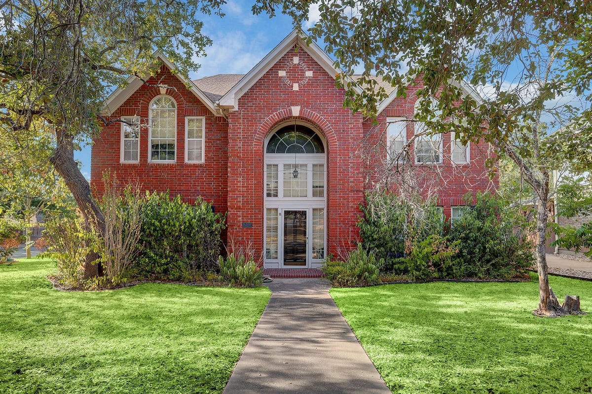 View 6408 Needham Ln in Circle C Ranch Ph B Sec 02 6408 Needham Ln - front exterior - Luxury home in Circle C Ranch Ph B Sec 02, Austin, TX