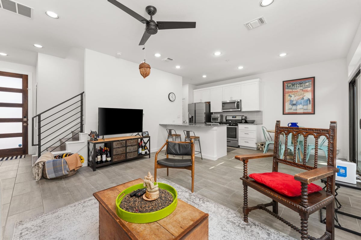 Primary bedroom at 6409 Berkman Dr Unit #9 - 3 bed 2 bath home
