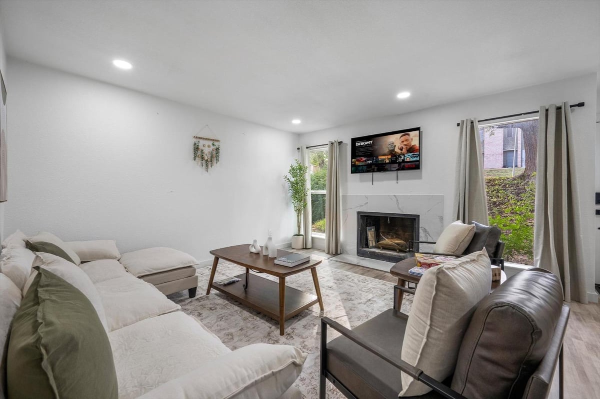 View 6413 Chimney Creek CIR Unit #A1 in Chimney Creek Condo 6413 Chimney Creek CIR Unit #A1 - property photo 1 - Luxury home in Chimney Creek Condo, Austin, TX
