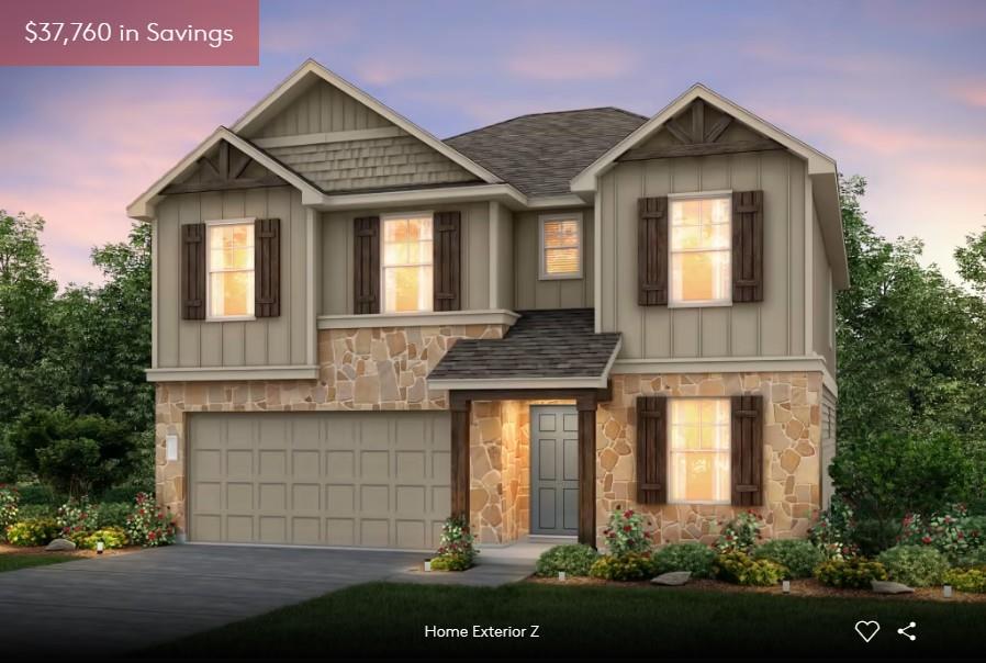 View 648 Rubber Tree WAY in Sunfield 648 Rubber Tree WAY - front exterior - Luxury home in Sunfield, Buda, TX