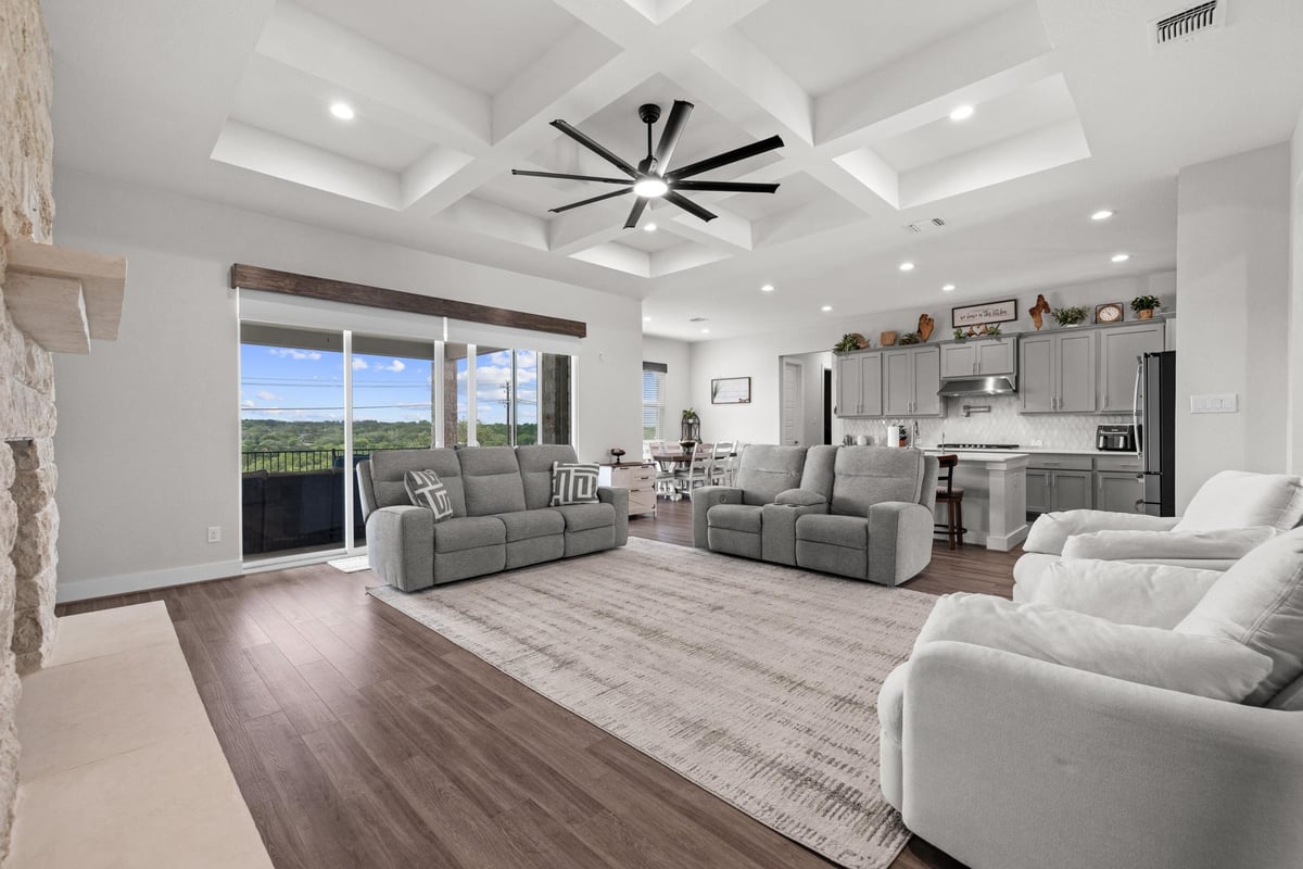 Living area at 65 Sierra Mosca Trl - 4 bed 3 bath home
