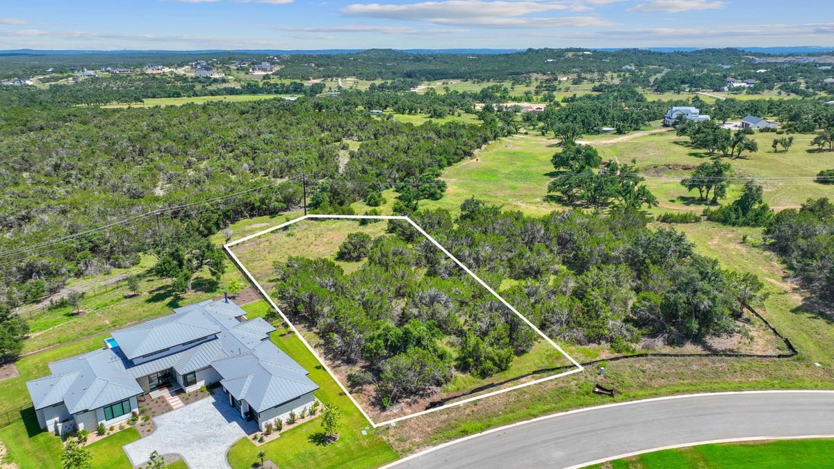 View 6505 Madrone Tree Ln in Madrone Canyon 6505 Madrone Tree Ln - front exterior - Luxury lot in Madrone Canyon, Austin, TX