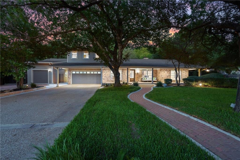 View 6505 Marblewood DR in Lakewood Village 6505 Marblewood DR - front exterior - Luxury home in Lakewood Village, Austin, TX