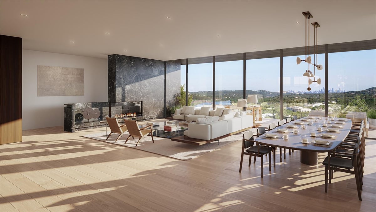 View 6507 Bridge Point Pkwy #Lot 4 in Hidden Valley Ph B 6507 Bridge Point Pkwy #Lot 4 - front exterior - Luxury home in Hidden Valley Ph B, Austin, TX