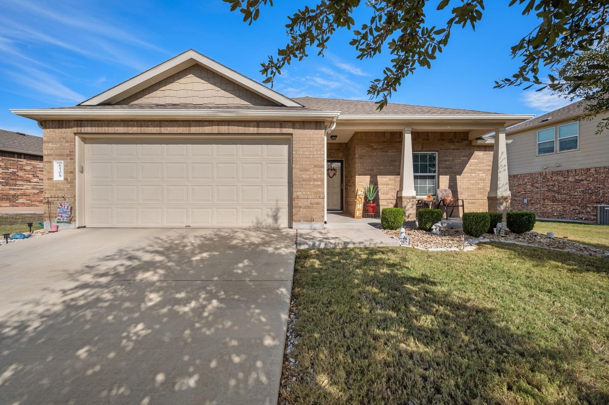 View 6508 Adair Dr in Stirling Bridge Sec 5 6508 Adair Dr - front exterior - Luxury home in Stirling Bridge Sec 5, Austin, TX