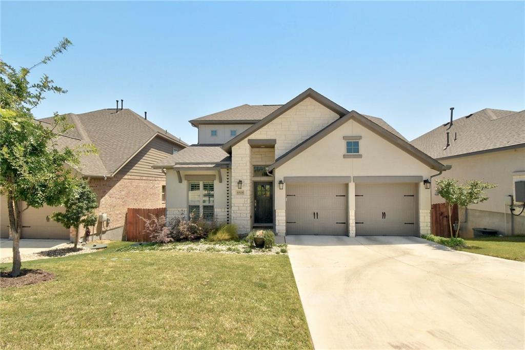 6528 Llano Stage TRL - front exterior - Luxury home in Sweetwater Ranch Sec 2 Village P3a, Austin, TX