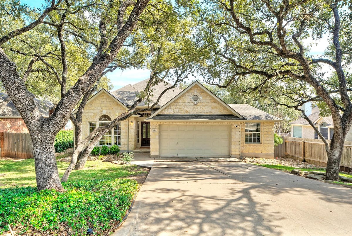 View 6535 Clairmont Dr in Village At Western Oaks Sec 14 6535 Clairmont Dr - front exterior - Luxury home in Village At Western Oaks Sec 14, Austin, TX