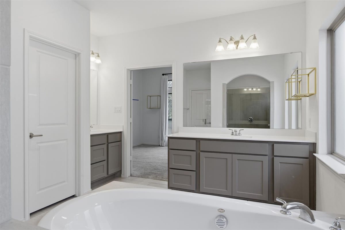Primary bedroom at 655 Arroyo Sierra - 3 bed 3 bath home