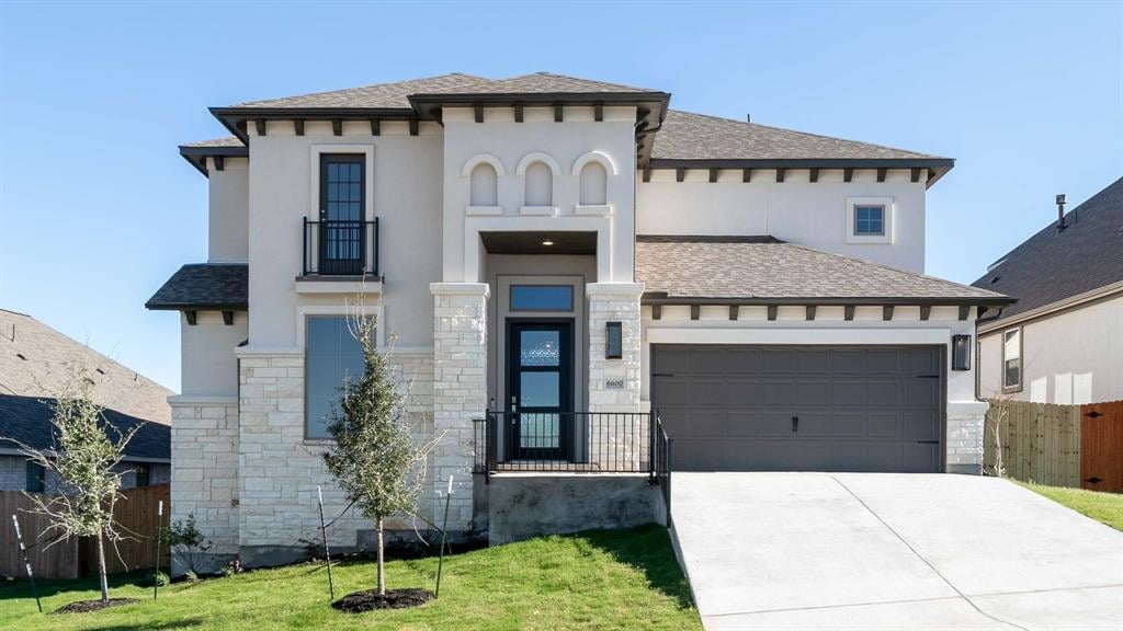 View 6600 Empresa Dr in Sweetwater 6600 Empresa Dr - front exterior - Luxury home in Sweetwater, Austin, TX