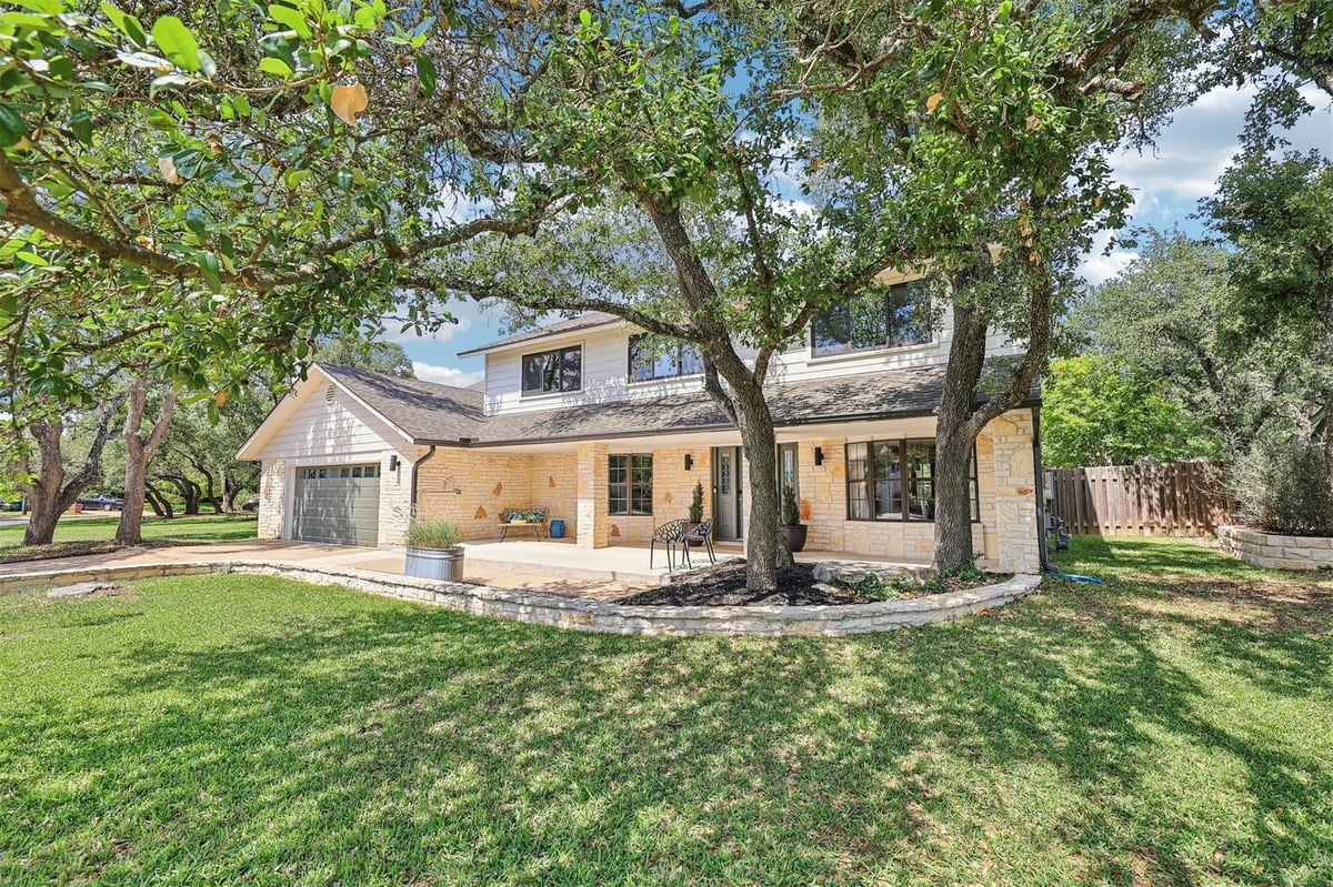 View 6604 Lost Horizon Dr in Great Hills Sec 10 6604 Lost Horizon Dr - front exterior - Luxury home in Great Hills Sec 10, Austin, TX