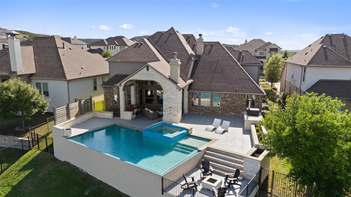 View 6605 Davenport Divide Rd in Sweetwater 6605 Davenport Divide Rd - front exterior - Luxury home in Sweetwater, Austin, TX