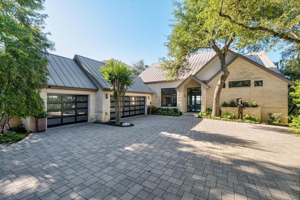 View 6605 W Courtyard DR in Shepherd Mountain Ph 02 6605 W Courtyard DR - front exterior - Luxury home in Shepherd Mountain Ph 02, Austin, TX