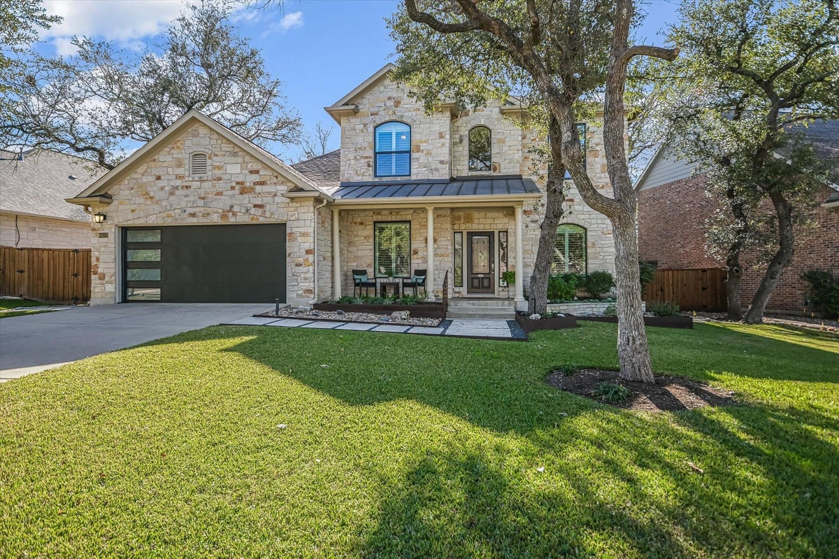 View 6609 Back Bay LN in Hielscher Sec 04 6609 Back Bay LN - front exterior - Luxury home in Hielscher Sec 04, Austin, TX
