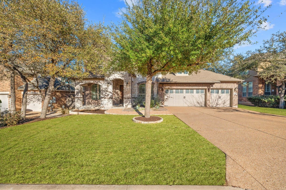 View 6617 Mitra DR in Meridian Sec D Ph 03 6617 Mitra DR - front exterior - Luxury home in Meridian Sec D Ph 03, Austin, TX