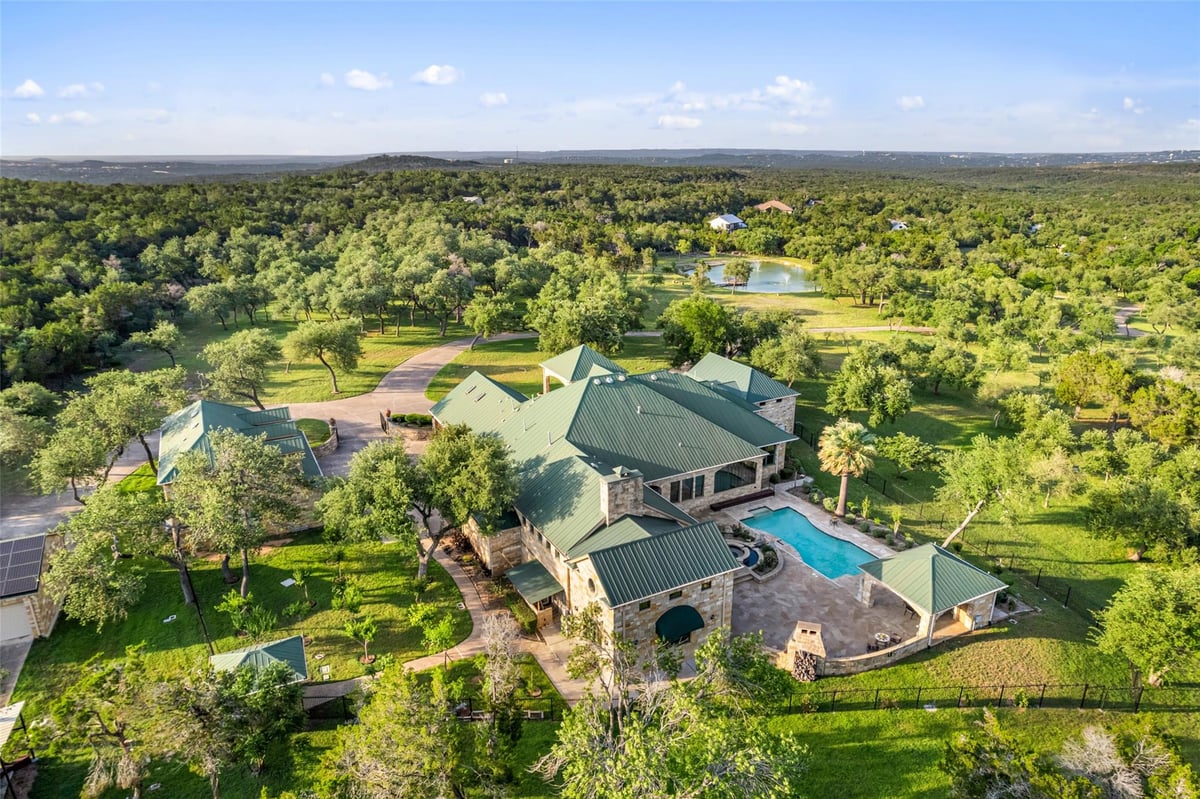 View 6620 W Creekview Dr in Tract 1 & 2 6620 W Creekview Dr - front exterior - Luxury home in Tract 1 & 2, Austin, TX