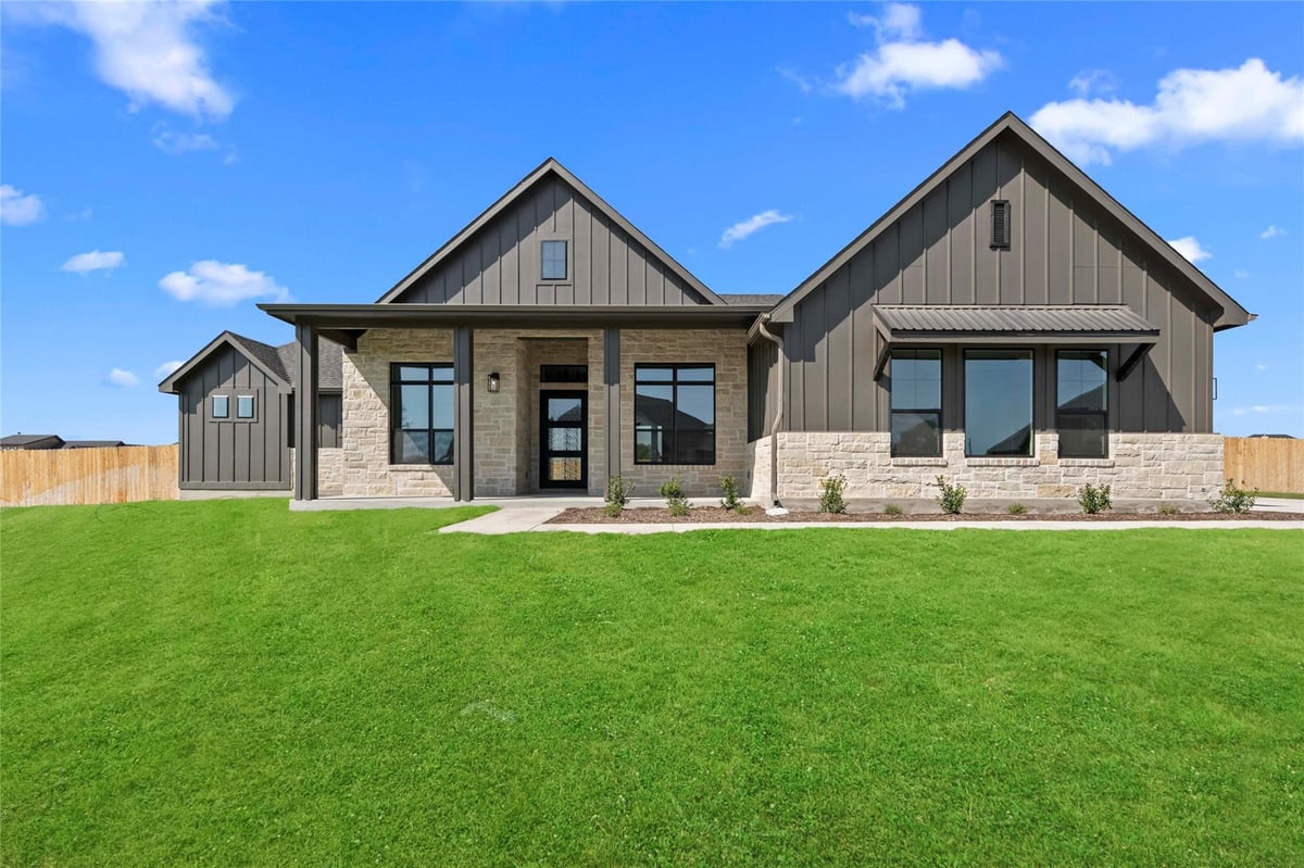 View 6631 King Oaks Blvd in King Oaks 6631 King Oaks Blvd - front exterior - Luxury home in King Oaks, Salado, TX