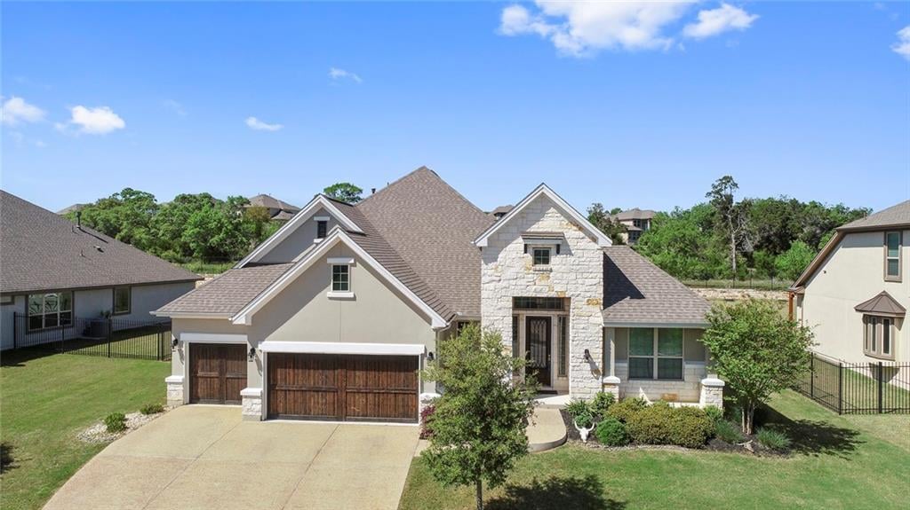 View 667 Emma Loop in Reunion Ranch Sec Two 667 Emma Loop - front exterior - Luxury home in Reunion Ranch Sec Two, Austin, TX
